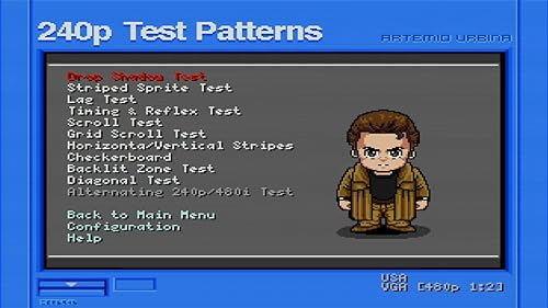 Image of 240P TEST SUITE for Sega Dreamcast