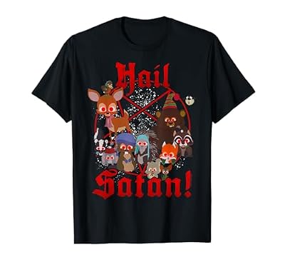 South Park Hail Satan! Evil Woodland Animals Pentagram Camiseta | Ya disponible en tu tienda friki favorita! En mundofriki.es! South Park Hail Satan! Evil Woodland Animals Pentagram Camiseta | Ya disponible en tu tienda friki favorita! En mundofriki.es!