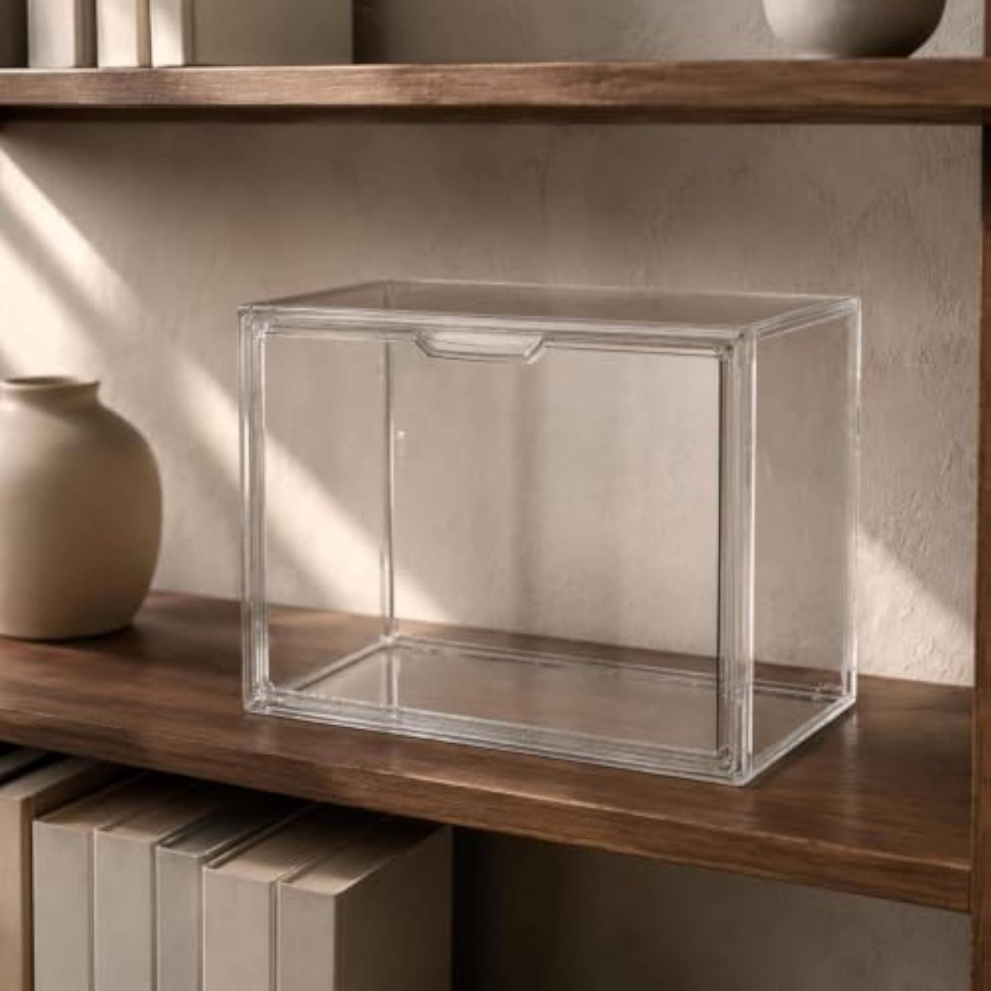 Stackable Acrylic Display Case for Cosmetics