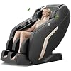 4D Full Body Massage Chair, Zero Gravity SL-Track Shiatsu Recliner with AI Body Scanning, Lumbar Heating, Yoga Stretch for Home Office