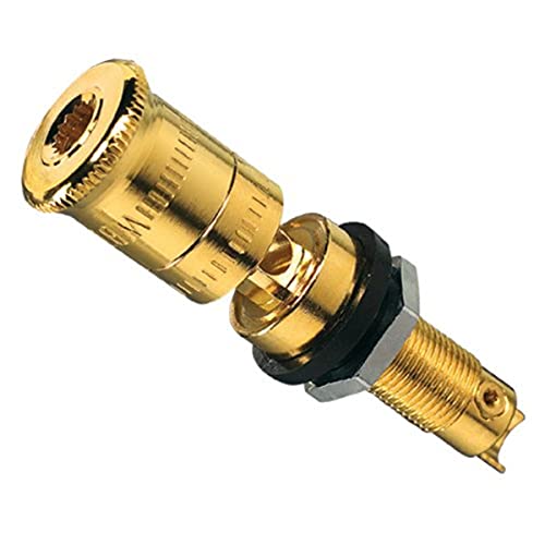 Jung LPK63SW Lautsprecher-Pol-Klemme,Gold
