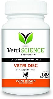 VetriScience Laboratories - Vetri Disc, Spine and Back Support Formula for Dogs, 180