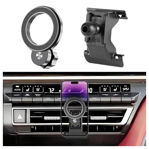 JIEZMO Car Magnetic Phone Mount for Toyota Camry 2025 2026 Auto Interior Accessories Best Cellphone Holder Mobile Cradle Cell Phones Navigation Charging Screen Magnet Stand Accessory