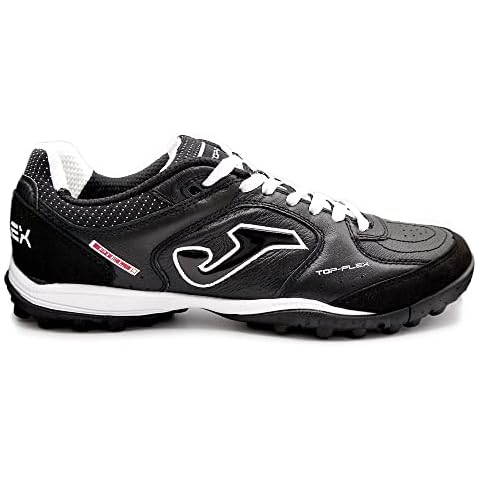 Joma Top Flex Turf Adult Soccer Shoes, Black/White, Men's Size 9 Cover