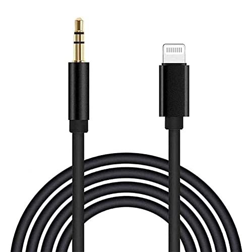 Image of Elebase Lightning to 3.5mm Audio Cable for iPhone, AUX Cable, HiFi Stereo Audio Jack Adapter Compatible with iPhone 14 /13 /12 /11 /XR /XS /X /8 /7, iPad, Car, Speaker, Headphones, iOS Devices