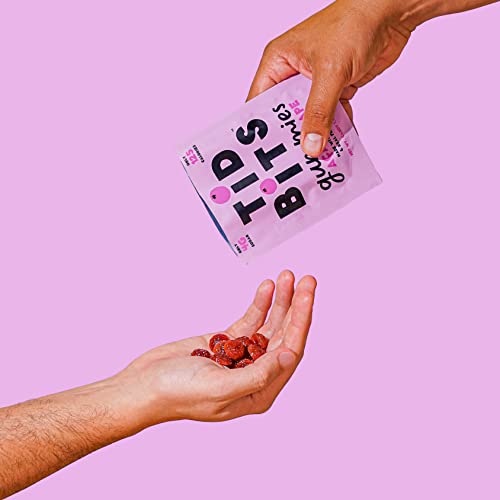 Tidbits Gummy Candies With Low Sugar (4G), Low Calorie (125), No Artificial Sweeteners, Plant-Based Fiber, Gluten-Free, Non-Gmo, Prebiotics, Real Fruit Juice, Healthy Snack (Acai Grape, Pack Of 6) #TOP2