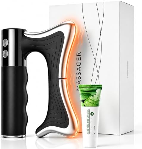 Heated Muscle Scraper Tool with Heat & Vibration, Fascia Release ...