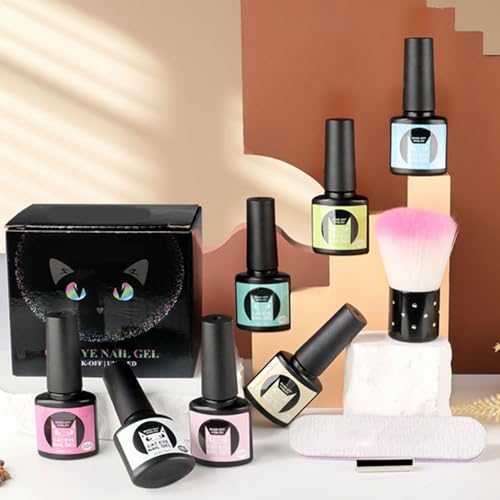 Esmalte gel magnético radiante con efecto de larga duración 3