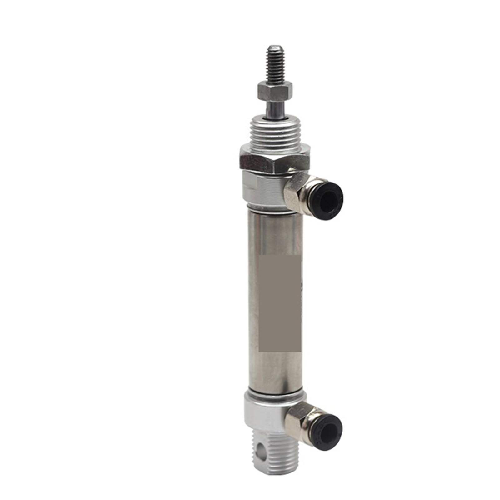 Cylindre pneumatique MAC16 double action mini vérin inoxydable rond course 50mm pivot CA