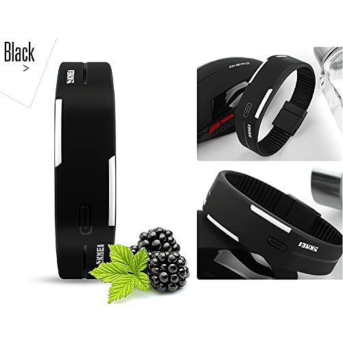 Eyotto Fashion Digital Watch Waterproof Minimalist Sports Wrist Watch Rubber Bracelet Watches For Boys Girls Men Womens #TOP4
