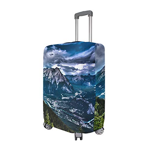 Canada Mountains Rocks Travel Luggage Protector Suitcase Cover XL 29-32 in2