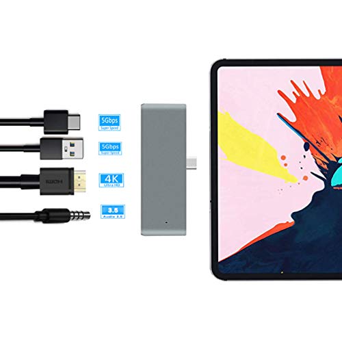 FRCOLOR Adaptador Usb C Hub Hdmi Leitores de Cartío Sd/Tf Compatíveis Com Adaptador Macbook Pro Usb