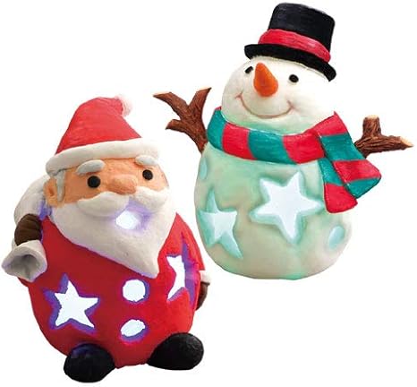 Amazon 紙ねんど工作 クリスマスランタン ねんど おもちゃ