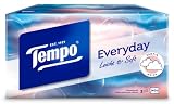 Tempo Chusteczki higieniczne XXL Light Box – 8 pudełek, 140 chusteczek w pudełku – miękkie chusteczki papierowe, nadają się do prania w pralce