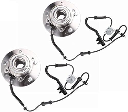 MOSTPLUS 2X Front Set Wheel Hub Bearing Assembly Compatible for ...