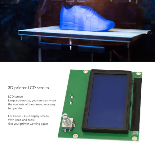 Części Zestawu Drukarki 3D, Płyta Główna Wyświetlacza LCD, moduł Ekranu dla Akcesoriów Serii Ender 3, Kompatybilny ze Wszystkimi Drukarkami 3D