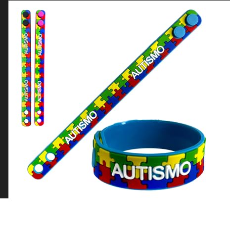 Pulseira Autismo Autista TEA Quebra Cabeça
