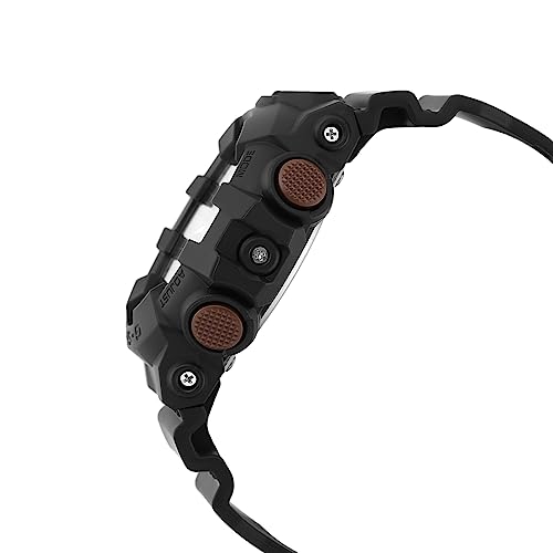 Casio Resin G-Shock Analog-Digital Black Dial Men Ga-700Rc-1Adr (G1389), Black Band - Image 2