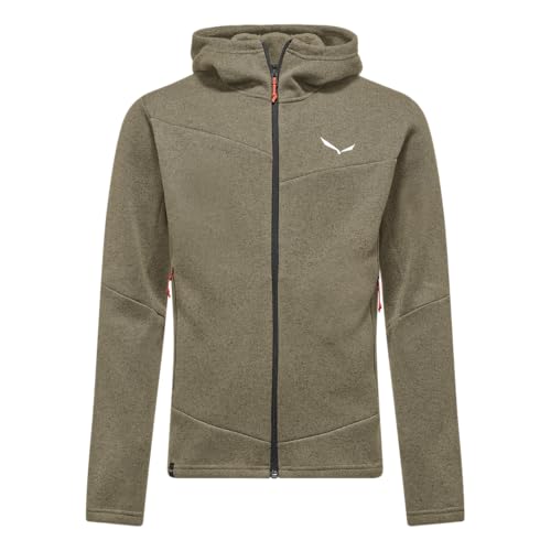 Fleece Jacket Hombre Salewa Puez Rocca: forro polar técnico con capucha
