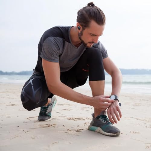 Image of JBL Endurance Race True Wireless Sport Earbuds, Bluetooth Headphones Pure Bass, IP67 Waterproof & Dustproof, Ambient Aware & TalkThru, 30H Battery, Built-in Mic, USB-C Charging Case
