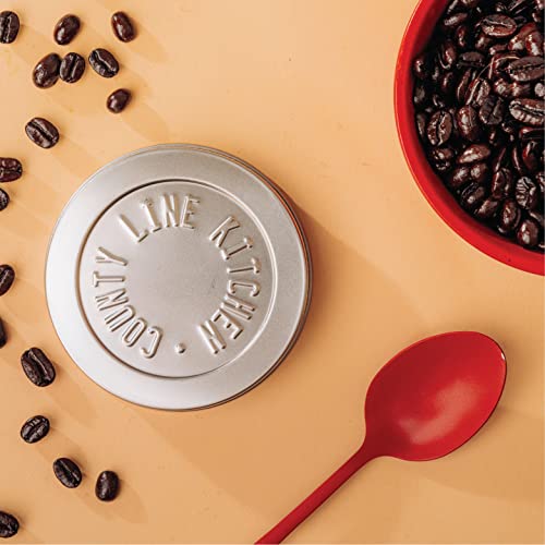 County Line Kitchen - Heavy Duty Stainless Steel Mason Jar Lids With Leak-Proof, Easy Opening Seals - Wide Mouth, 8 Pack #TOP3