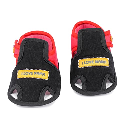 Image of Unisex Baby Cotton Infant First Walking Sandal White
