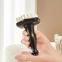 Muej Manual Body Massager & Scalp Massage Brush Combo – Handheld Acupressure Massager for Neck, Shoulder, Back & Legs + 33 Soft Bristle Hair & Body Massage Comb for Relaxation & Scalp Care (Multicolor) gallery image