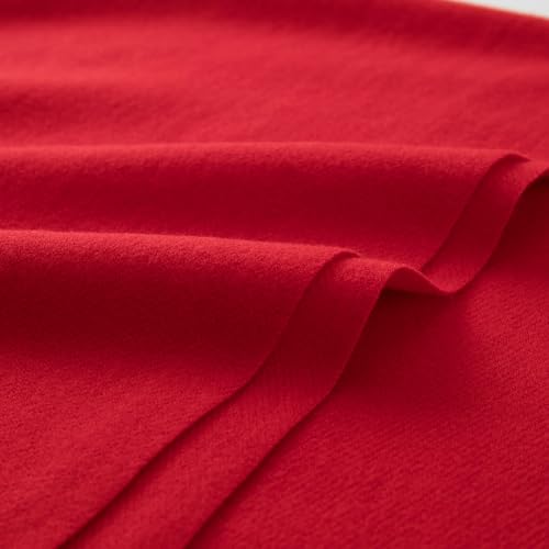 Calvin & Olivia Soft Cashmere Feel Scarf Unisex Classic Winter Scarves For Men Women Amazon Christmas Red thumb #2