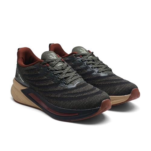 Image of ASIAN Powerplay-25 Men's Running Shoes | Knit Mesh Upper Lightweight Shoes | Memory Foam Technology | Premium Athletic Sneakers for Sports & Gym