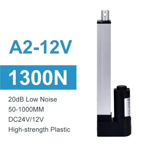 Micro actuador lineal 12V 650mm para mecanismos automáticos 2