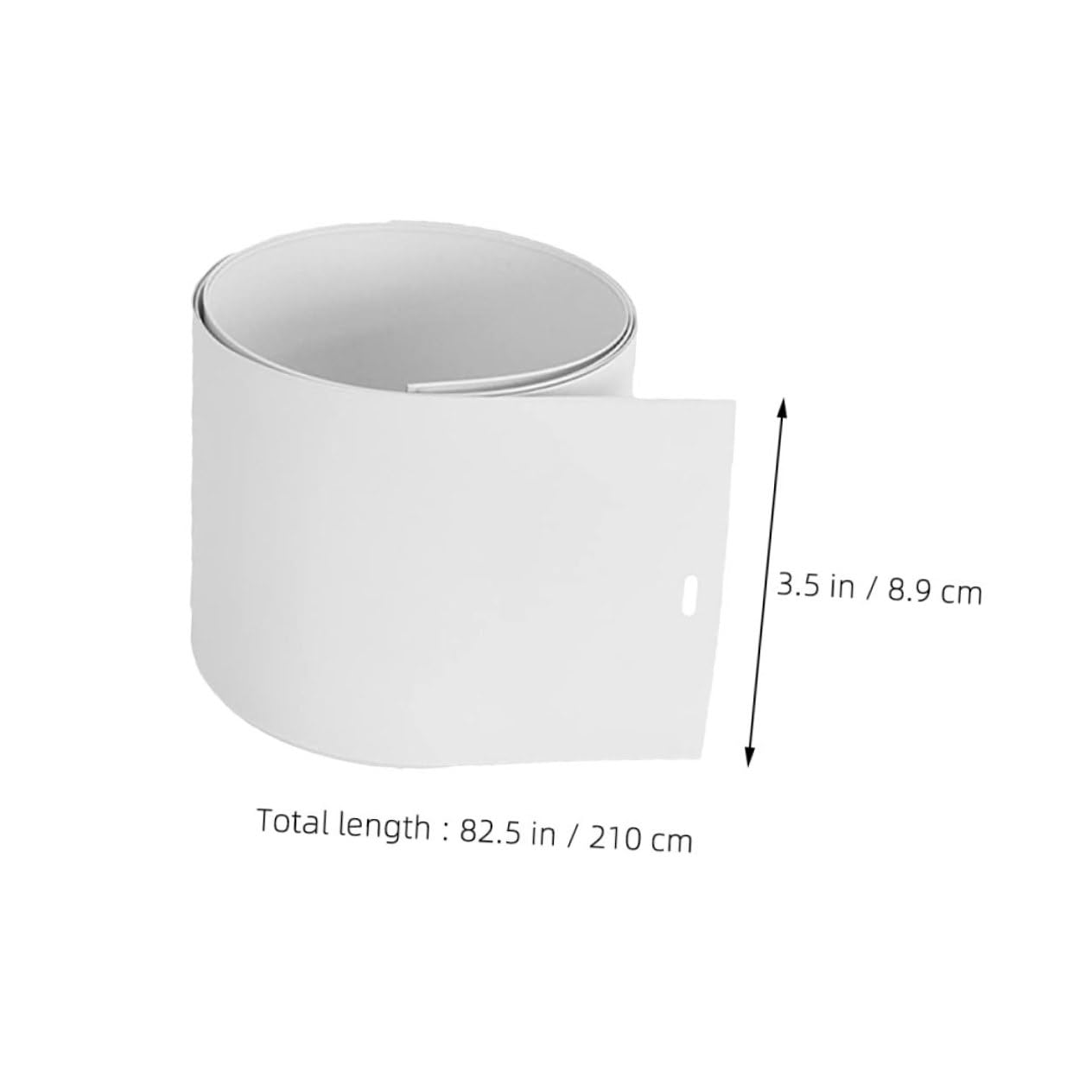 Cabilock 3pcs PVC Blind Slats Window Blinds Replacement Slats for Vertical No Drill