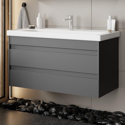 Karen Waschtisch mit Unterschrank Lara | Keramikwaschbecken | Unterschrank | Badmöbel |...