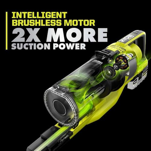 Ryobi Tools 18V One+ Hp Cordless Pet Stick Vac With Dual-Roller Bar thumb #4