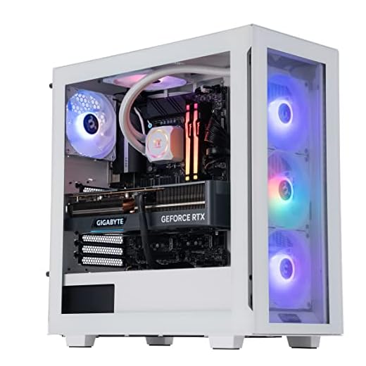 ABS Tempest Aqua High Performance Gaming PC - Intel i7 13700KF - GeForce RTX 4080-16GB DDR5 5600MHz - 1TB M.2 NVMe SSD - TA137KF4802