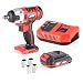 Produktbild Formula 1 Schlagschrauber 1/2 Zoll Set 20V 1x 2.0Ah Akku und Ladegerät, 220Nm, 4 Stecknüsse 17/19/21/22 mm, im Aufbewahrungskoffer
