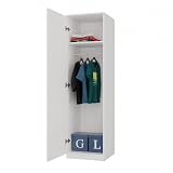 armoire blanche laquee but 👶 PRATIQUE POUR CHAMBRES PRIVÉES ET ENFANTINES – Cette armoire offre de l’espace pour vêtements, jouets ou dossiers. Sa construction solide protège le contenu et le garde toujours accessible.