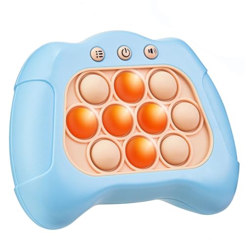 Acvens Fast Push Game,4 Mode,Sensory Toys,Fast Puzzle Game,ADHD,Pop Fidget Toys for Kids Age 6-12,Birthday Gifts for Girls and Boys (Light Blue)