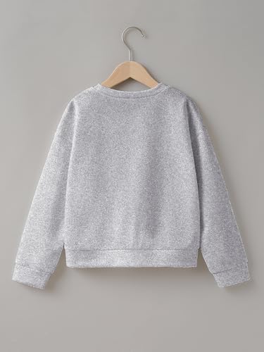 SweatyRocks Boy's Letter Printed Graphic Hoodie Long Sleeve Drop Shoulder Sweatshirt2