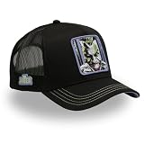 Capslab DC Comics Joker Cap CL-DC8-1-CT-JOK, czapki męskie, czarne, One Size EU, czarny, Rozmiar uniwersalny