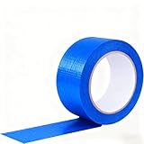 Multi-Size Fastening Straps, Self-Gripping Hook and Loop Cable Management Tape (18mm*10m(Blue))