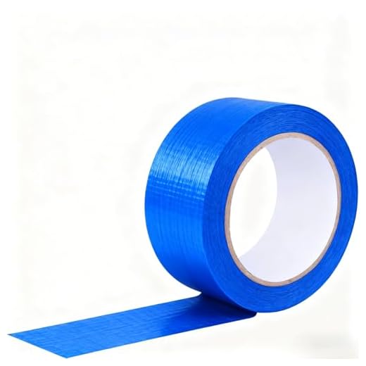 Multi-Size Fastening Straps, Self-Gripping Hook and Loop Cable Management Tape (18mm*10m(Blue))