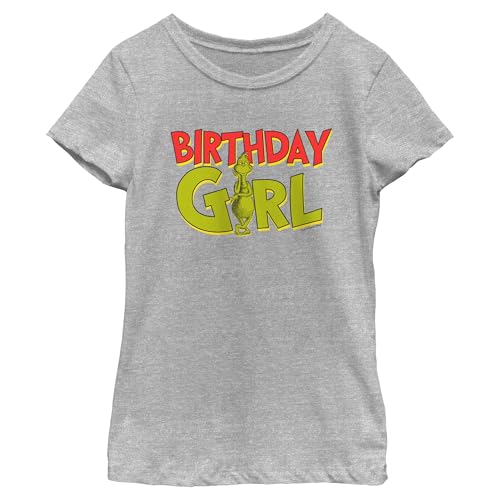 Girl's The Grinch Grinch Birthday Girl T-Shirt