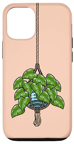 iPhone 12/12 Pro Potted Hanging Plant Cool Agri Horticulture Gardener Gift Case