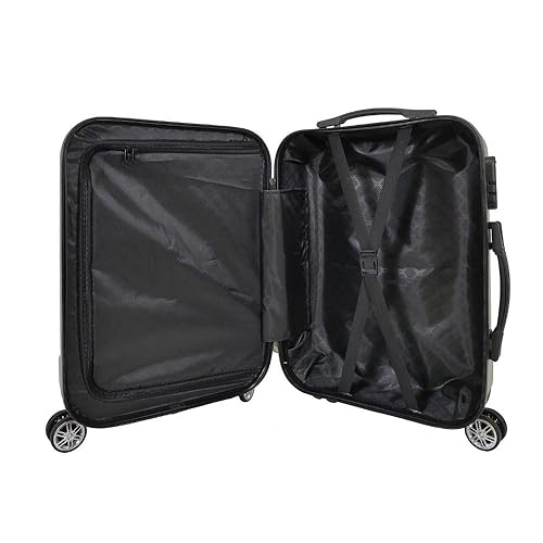 Mala de Bordo ABS 4 Rodas Adventure Fortt Rosa - MAB01-RA