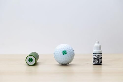 Miniatura 4 de Sello de pelota de golf  Sello de pelota de golf de aluminio impermeable con tinta permanente recargable  Marcador de sello de pelota de golf
