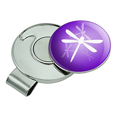 Graphics & More Purple Dragonfly Golf Hat Clip #TOP5