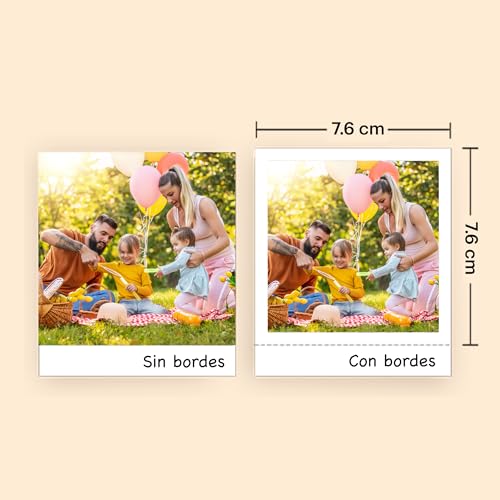 Miniatura 5 de Kodak Mini Shot 3 Era 4pass 2-En-1 Cámara Instantánea E Impresora De Fotos 7,6x7,6cm Cámara Pack Con 68 Hojas 8 Hojas Iniciales 60 Hojas , Amarillo