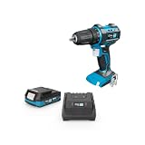 Pack KOMA - Taladro destornillador 20V - una batería de Li-Ion de Litio de 20V 2Ah - un cargador de 60W
