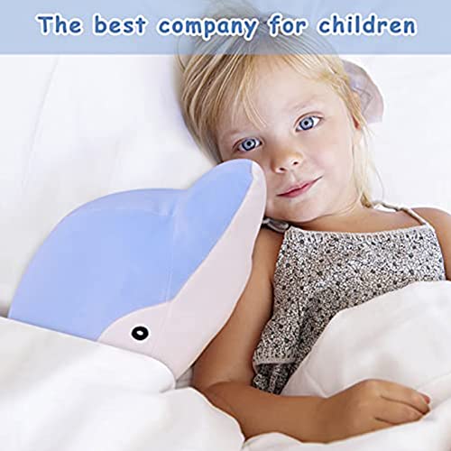 Dolphin Stuffed Animal Plush Toys Soft Lovely Hugging Pillow Stuff Dolls Plushes For Children Girls Sleeping Cushion Gift Room Decor #TOP4