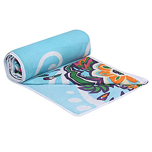 Image of Cotton 200 TC Quilt (Multicolour Queen)
